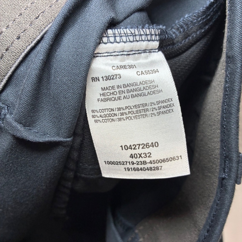 Lee Extreme Comfort Pants Men 40x32 Blue Relaxed Straight Stretch NWT - Picture 10 of 10